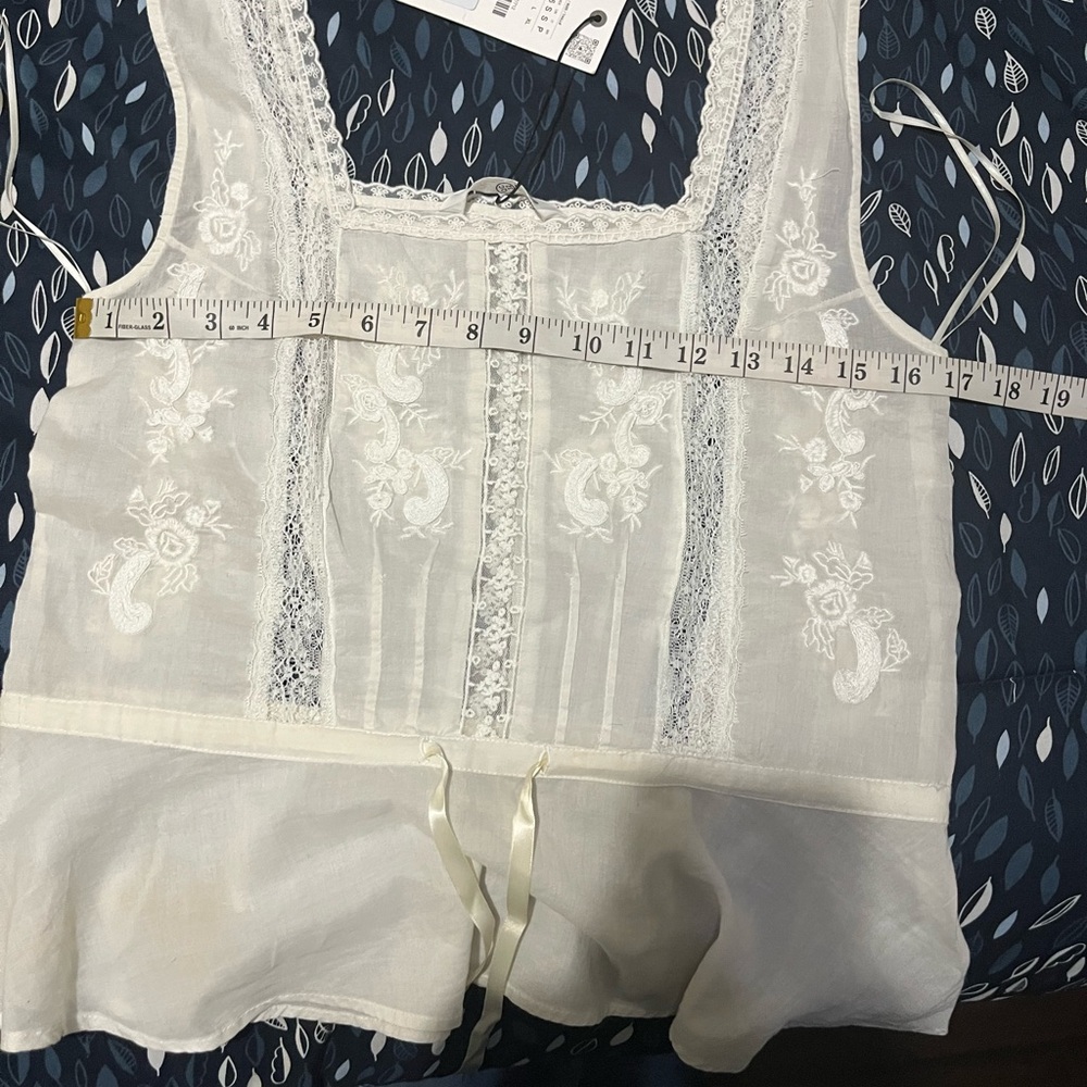NWT Zara cotton tank top - Picture 3 of 7
